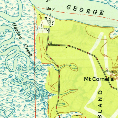 United States Geological Survey Mayport, FL (1950, 24000-Scale) digital map