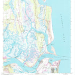 United States Geological Survey Mayport, FL (1964, 24000-Scale) digital map