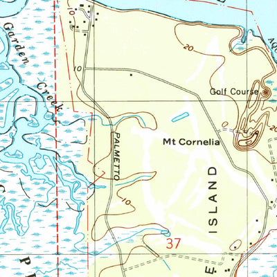 United States Geological Survey Mayport, FL (1994, 24000-Scale) digital map