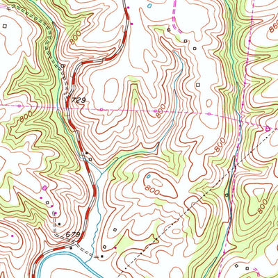 United States Geological Survey Mays Lick, KY (1952, 24000-Scale) digital map