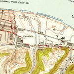 United States Geological Survey Maysville East, KY-OH (1952, 24000-Scale) digital map