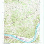 United States Geological Survey Maysville East, KY-OH (1961, 24000-Scale) digital map