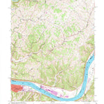 United States Geological Survey Maysville East, KY-OH (1992, 24000-Scale) digital map