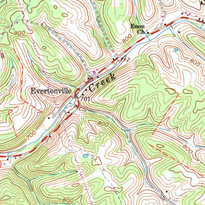 United States Geological Survey Maysville East, KY-OH (1992, 24000-Scale) digital map