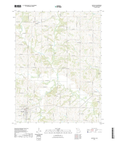 United States Geological Survey Maysville, MO (2021, 24000-Scale) digital map