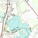 United States Geological Survey Maysville, NC (1984, 24000-Scale) digital map