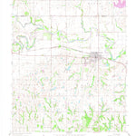 United States Geological Survey Maysville, OK (1965, 24000-Scale) digital map