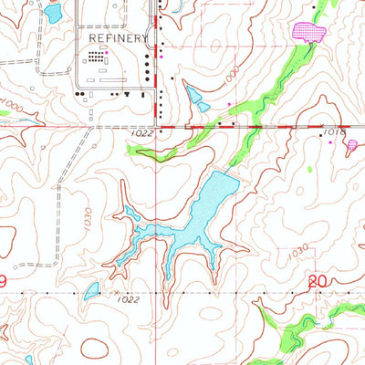 United States Geological Survey Maysville, OK (1965, 24000-Scale) digital map