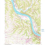 United States Geological Survey Maysville West, KY-OH (1961, 24000-Scale) digital map