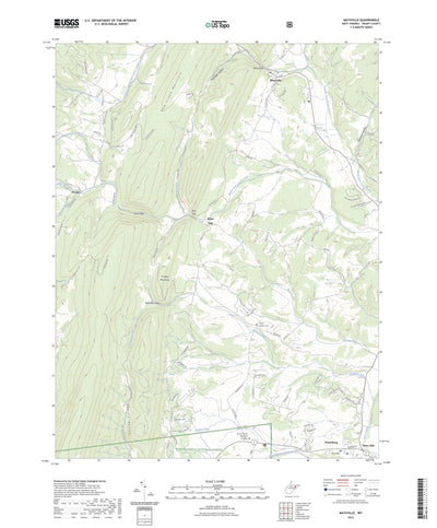 United States Geological Survey Maysville, WV (2023, 24000-Scale) digital map