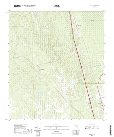 United States Geological Survey Maytown, FL (2021, 24000-Scale) digital map
