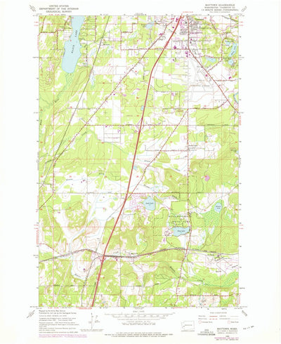 United States Geological Survey Maytown, WA (1959, 24000-Scale) digital map