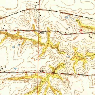 United States Geological Survey Mayview, MO (1950, 24000-Scale) digital map