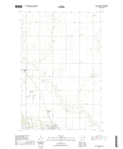 United States Geological Survey Mayville North, ND (2020, 24000-Scale) digital map