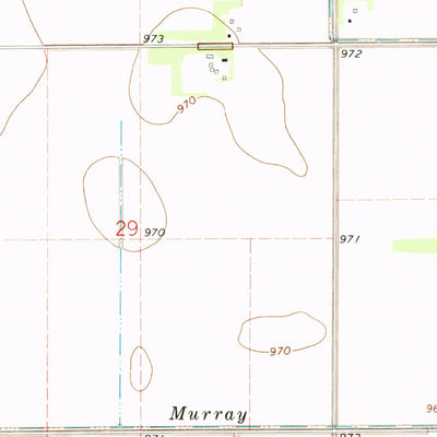 United States Geological Survey Mayville South, ND (1967, 24000-Scale) digital map
