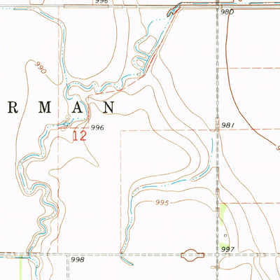 United States Geological Survey Mayville South, ND (1967, 24000-Scale) digital map