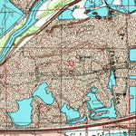 United States Geological Survey Maywood, IN (1998, 24000-Scale) digital map