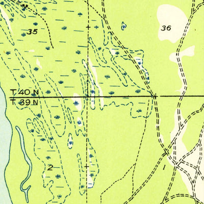 United States Geological Survey Maywood, MI (1932, 31680-Scale) digital map