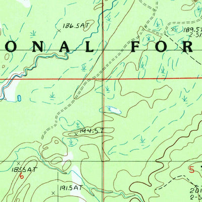 United States Geological Survey Maywood, MI (1985, 24000-Scale) digital map