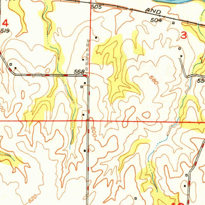 United States Geological Survey Maywood, MO (1950, 24000-Scale) digital map