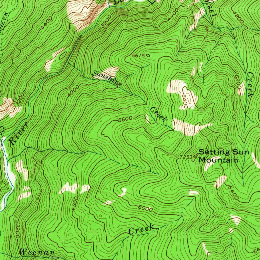 Mazama, WA (1962, 62500-Scale) Map by United States Geological Survey ...