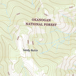 United States Geological Survey Mazama, WA (2020, 24000-Scale) digital map