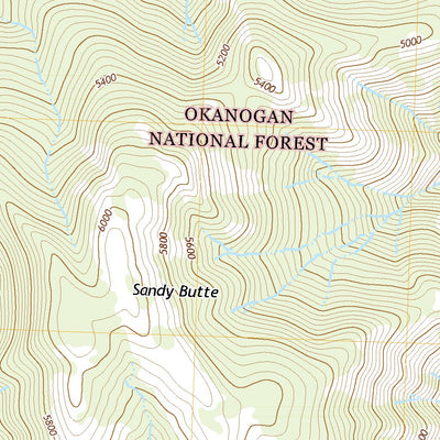 United States Geological Survey Mazama, WA (2020, 24000-Scale) digital map