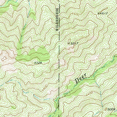 United States Geological Survey Mazatzal Peak, AZ (1972, 24000-Scale) digital map