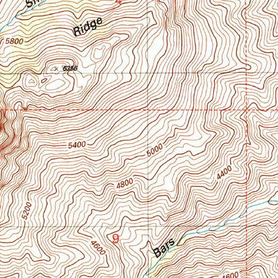 United States Geological Survey Mazatzal Peak, AZ (2004, 24000-Scale) digital map