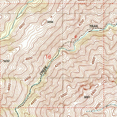 United States Geological Survey Mazatzal Peak, AZ (2004, 24000-Scale) digital map