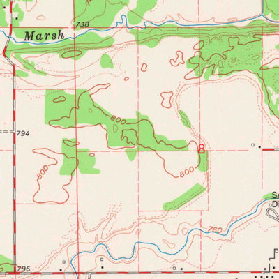 United States Geological Survey Mazomanie, WI (1962, 24000-Scale) digital map