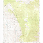 United States Geological Survey Mazourka Peak, CA (1982, 24000-Scale) digital map