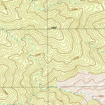 United States Geological Survey Mazourka Peak, CA (1982, 24000-Scale) digital map
