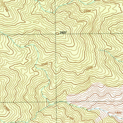 United States Geological Survey Mazourka Peak, CA (1982, 24000-Scale) digital map