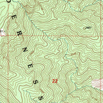 United States Geological Survey Mazourka Peak, CA (1994, 24000-Scale) digital map