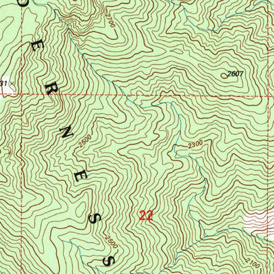 United States Geological Survey Mazourka Peak, CA (1994, 24000-Scale) digital map