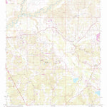 United States Geological Survey Mcafee, MS (1972, 24000-Scale) digital map
