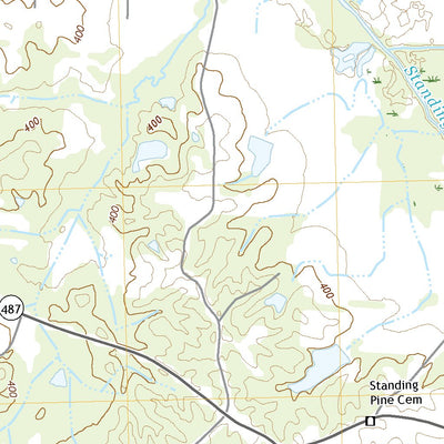 United States Geological Survey McAfee, MS (2020, 24000-Scale) digital map