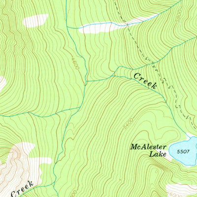 United States Geological Survey Mcalester Mountain, WA (1969, 24000-Scale) digital map