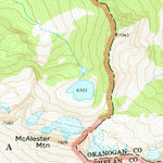 United States Geological Survey Mcalester Mountain, WA (1969, 24000-Scale) digital map