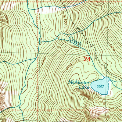 United States Geological Survey Mcalester Mountain, WA (2002, 24000-Scale) digital map