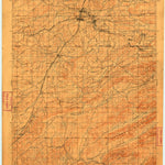 United States Geological Survey Mcalester, OK (1898, 125000-Scale) digital map