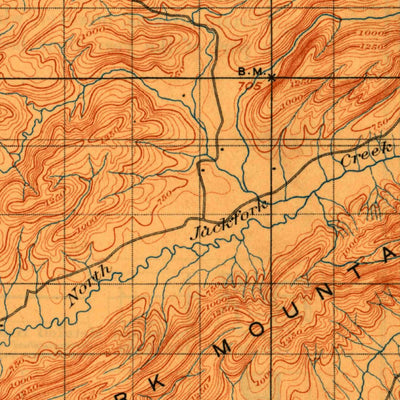 United States Geological Survey Mcalester, OK (1898, 125000-Scale) digital map