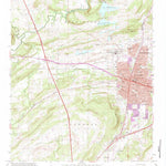 United States Geological Survey Mcalester, OK (1967, 24000-Scale) digital map