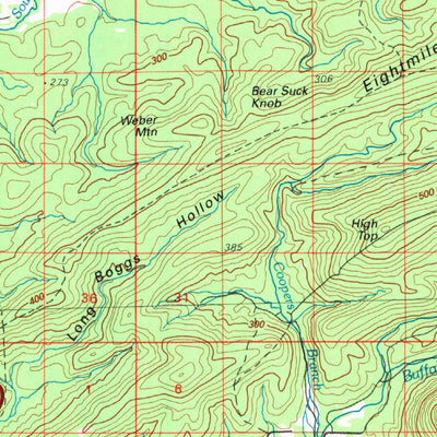 United States Geological Survey Mcalester, OK (1991, 100000-Scale) digital map