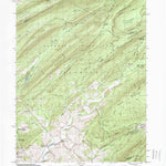 United States Geological Survey Mcalevys Fort, PA (1998, 24000-Scale) digital map