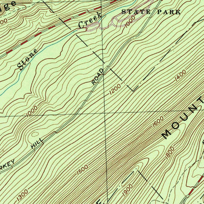United States Geological Survey Mcalevys Fort, PA (1998, 24000-Scale) digital map