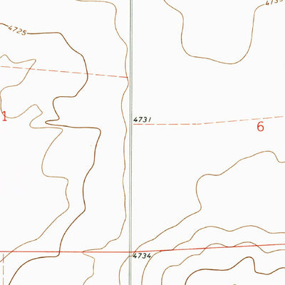 United States Geological Survey Mcalister, NM (1973, 24000-Scale) digital map