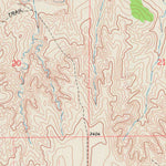 United States Geological Survey Mcallaster, KS (1969, 24000-Scale) digital map