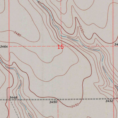 United States Geological Survey Mcallaster NW, KS (1969, 24000-Scale) digital map